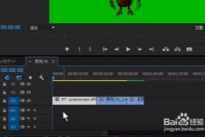 PR绿屏素材如何使用，PR绿屏素材如何抠图.