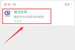 宿迁社保怎么微信缴费.