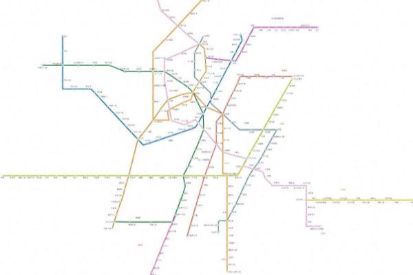 武汉地铁2号线路全部站点.